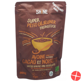 Shine Hafer Frühstück Roher Kakao Haselnuss 300