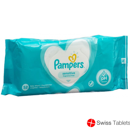 Pampers Feuchte Tuecher Sensitive (neu) 52 Stück buy online