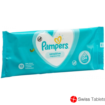 Pampers Feuchte Tuecher Sensitive (neu) 12 Stück buy online
