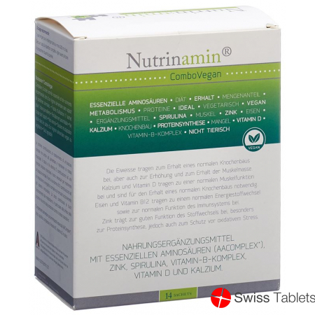 Nutrinamin Combovegan Beutel 14 Stück buy online