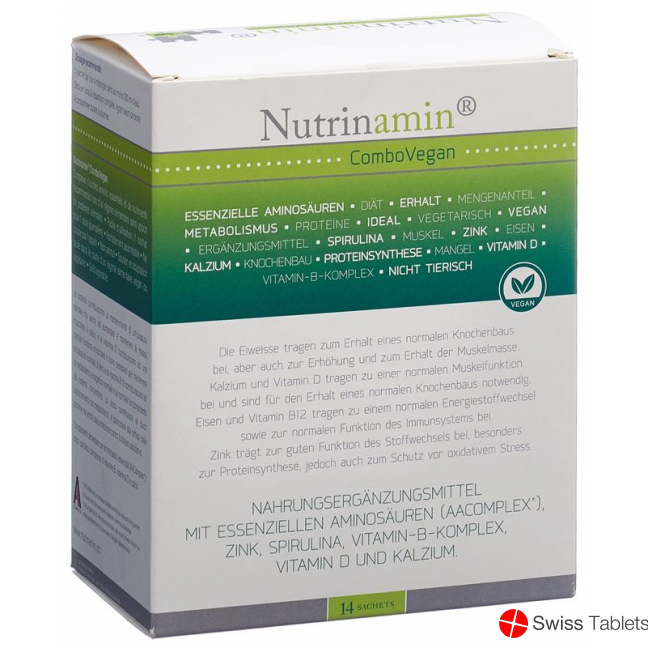 Nutrinamin Combovegan Beutel 14 Stück buy online