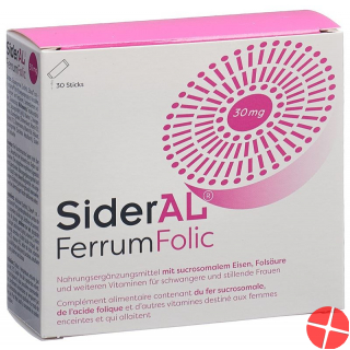 Sideral Ferrum Folic powder 30 sachets 1.6g