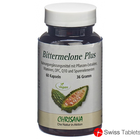 Chrisana Bittermelonen Plus Kapseln Dose 60 Stück buy online