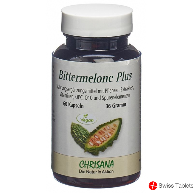 Chrisana Bittermelonen Plus Kapseln Dose 60 Stück buy online