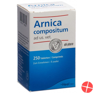 Arnica Comp Heel Tabletten Ad Us Vet. Dose 250 Stück