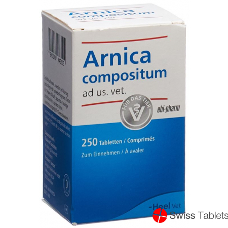 Arnica Comp Heel Tabletten Ad Us Vet. Dose 250 Stück buy online