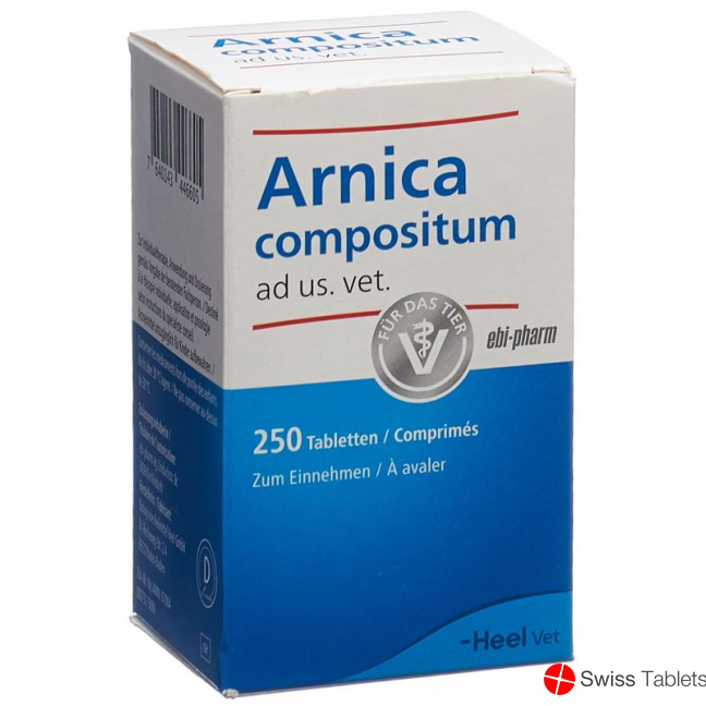 Arnica Comp Heel Tabletten Ad Us Vet. Dose 250 Stück buy online