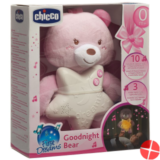 Chicco Gute Nacht Baerchen Pink
