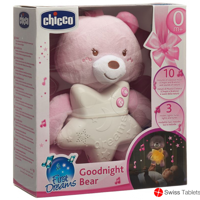 Chicco Gute Nacht Baerchen Pink buy online