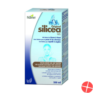 Huebner Silicea Gel mit Biotin Haare&haut 500ml