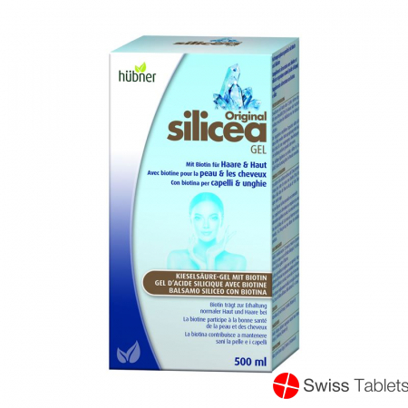 Huebner Silicea Gel mit Biotin Haare&haut 500ml buy online