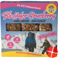 Leibundgut Hafer-cranberry-riegel Bio 75g