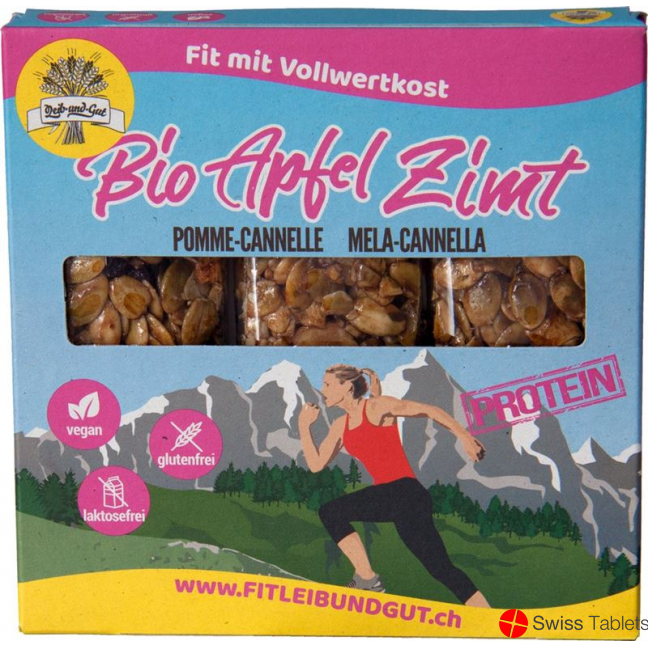 Leibundgut Apfel-zimt-riegel Bio buy online