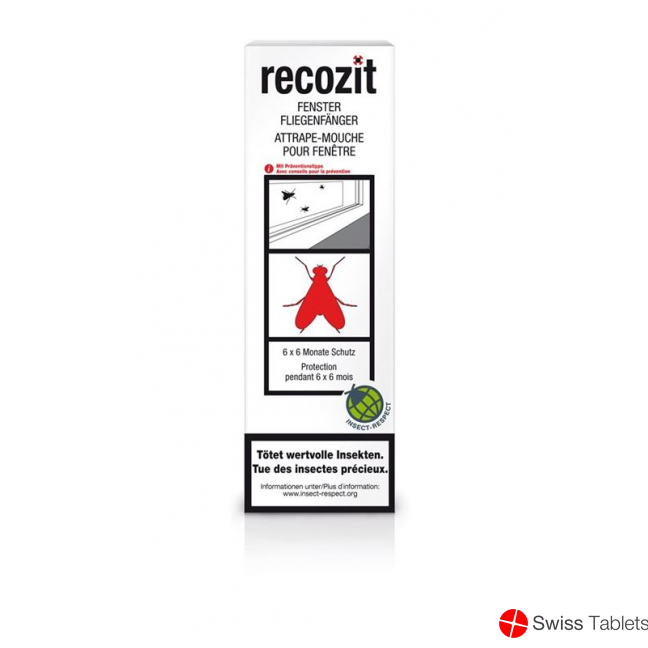Recozit Fenster Fliegenfaenger 6 Stück buy online