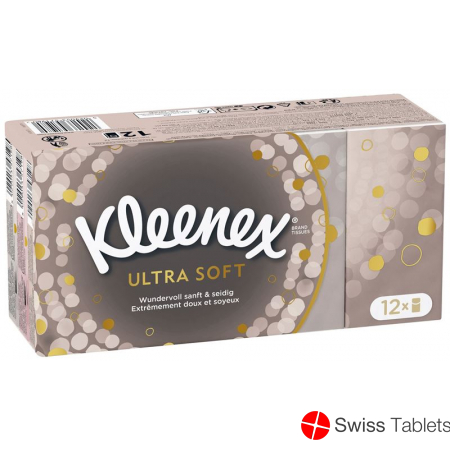 Kleenex Ultrasoft Taschentücher 12 Stück buy online