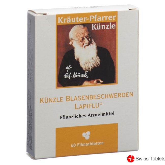 Künzle Blasenbeschwerden Lapiflu Filmtabletten 60 Stück buy online