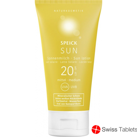 Speick Sonnenmilch LSF 20 Tube 150ml buy online