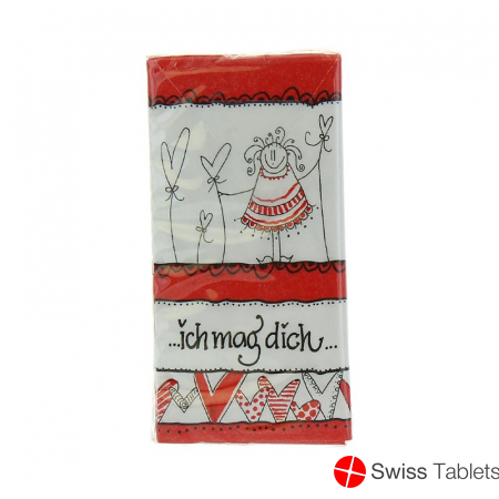 Herboristeria Taschentücher Ich Mag Dich 10 Stück buy online