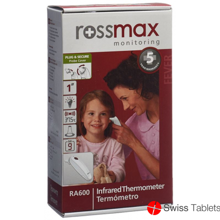 Rossmax ear thermometer infrared Ra600 buy online