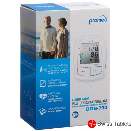 Promed upper arm blood pressure monitor M Sprachfun Bds-700 buy online