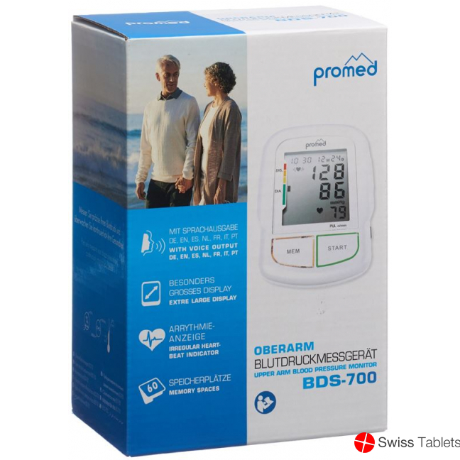 Promed upper arm blood pressure monitor M Sprachfun Bds-700 buy online
