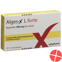 Alges-x L Forte Filmtabletten 400mg 10 Stück