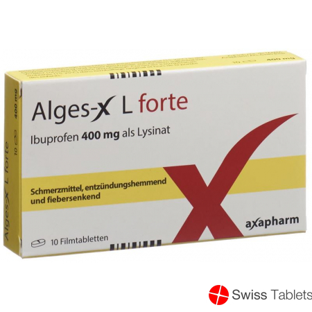 Alges-x L Forte Filmtabletten 400mg 10 Stück buy online Alges-x L Forte Filmtabletten 400mg 10 Stück buy online