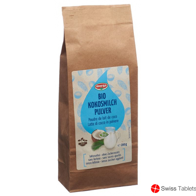 Morga Kokosmilchpulver Bio Beutel 200g buy online