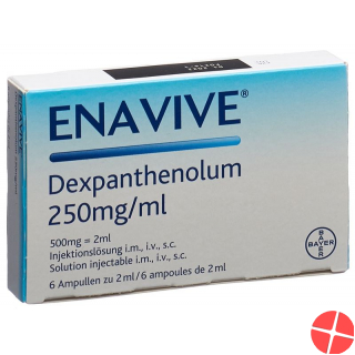 Enavive Injektionslösung 500mg/2ml 6 Ampullen 2ml