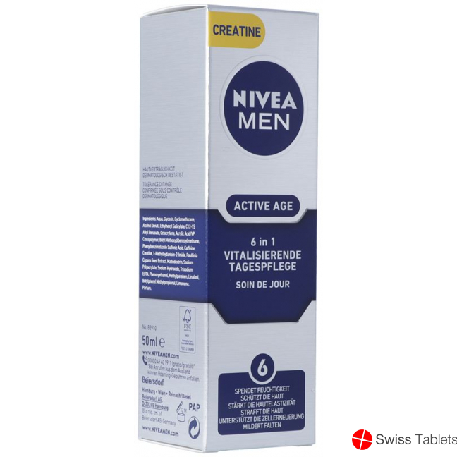Nivea Men Active Age Tagescreme (neu) 50ml buy online