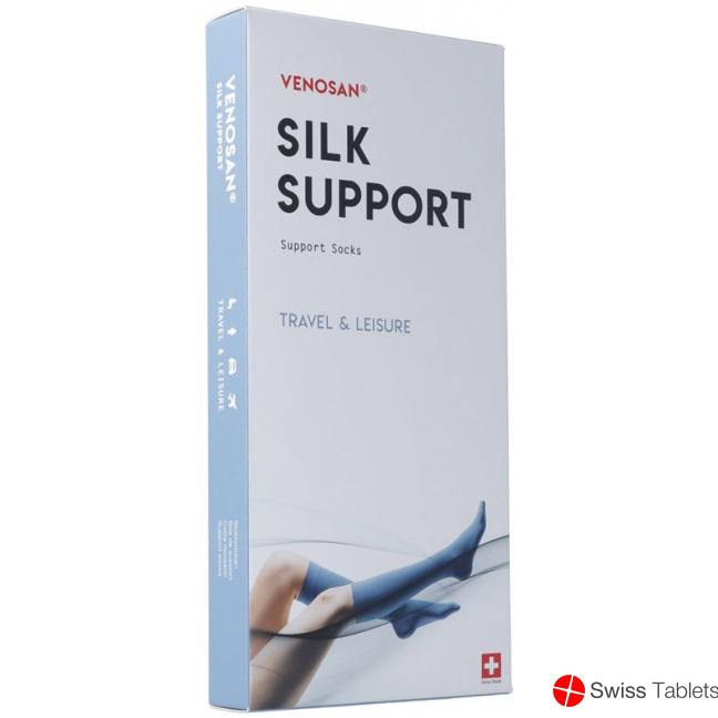 Venosan Silk A-d Support Socks S Navy 1 pair buy online