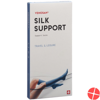Venosan Silk A-d Support Socks S Silver 1 pair