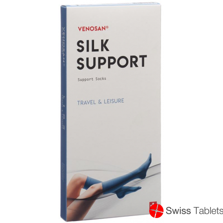 Venosan Silk A-d Support Socks S Silver 1 pair buy online