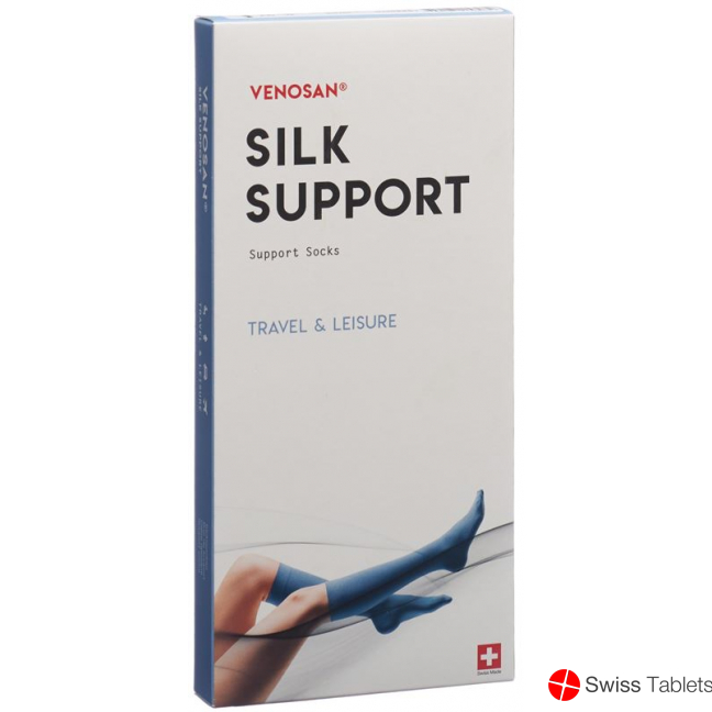 Venosan Silk A-d Support Socks S Silver 1 pair buy online