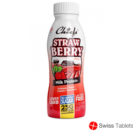 Chiefs Milk Protein Strawberry 8x 330ml buy online