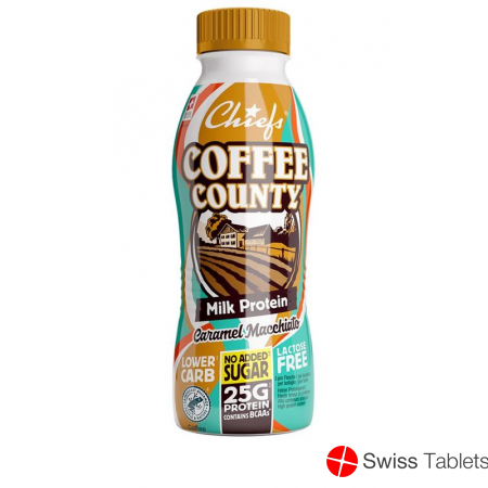 Chiefs Milk Protein Caramel Macchiato 8x 330ml buy online