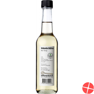 Haltbarmacherei Sirup Holunderblüten Flasche 350ml