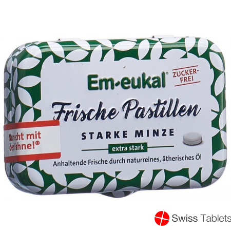 Soldan Em-Eukal Pastillen Minze Zuckerf Xyl 20g buy online