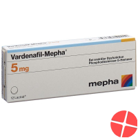 Vardenafil Mepha Lactab 5mg 12 Stück