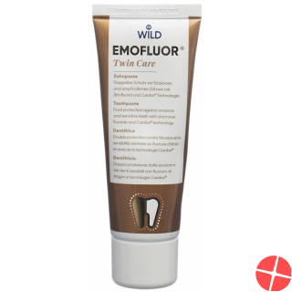 Emofluor Twin Care Zahnpaste Tube 75ml