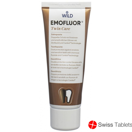 Emofluor Twin Care Zahnpaste Tube 75ml buy online