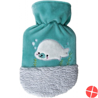 Sänger Hot-water bottle natural rubber velour 0.8L seal
