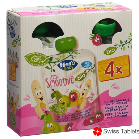 Hero Baby Smoothie Bir Ba Him Bio Quattro 4x 90g buy online