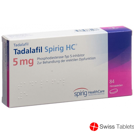 Tadalafil Spirig HC Filmtabletten 5mg 84 Stück buy online Tadalafil Spirig HC Filmtabletten 5mg 84 Stück buy online