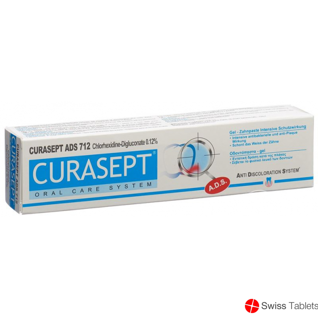 Curasept Ads 712 Toothpaste Tube 75ml buy online