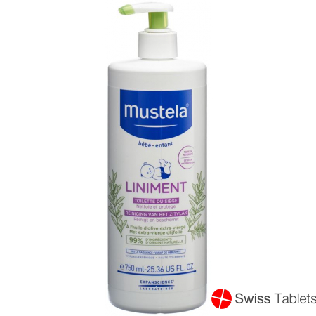Mustela Liniment mit Pumpe 750ml buy online