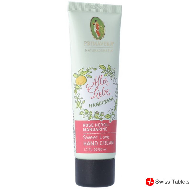 Primavera Handcreme Alles Liebe Tube 50ml buy online