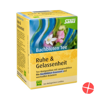 Salus Bach flowers tea Calm Relax Organic bag 15 pieces Salus Bach flowers tea Calm Relax Organic bag 15 pieces