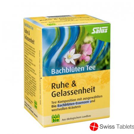Salus Bach flowers tea Calm Relax Organic bag 15 pieces buy online