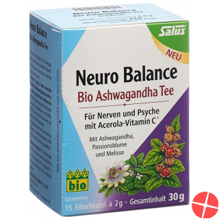Salus Neuro Balance Ashwagandha Tea Organic bags 15 pieces